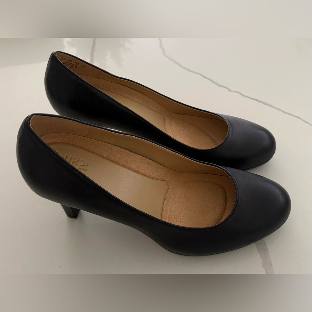 Naturalizer Womens Michelle Classic High Heel Pump Size 11W Black New Open Box - Picture 3 of 7
